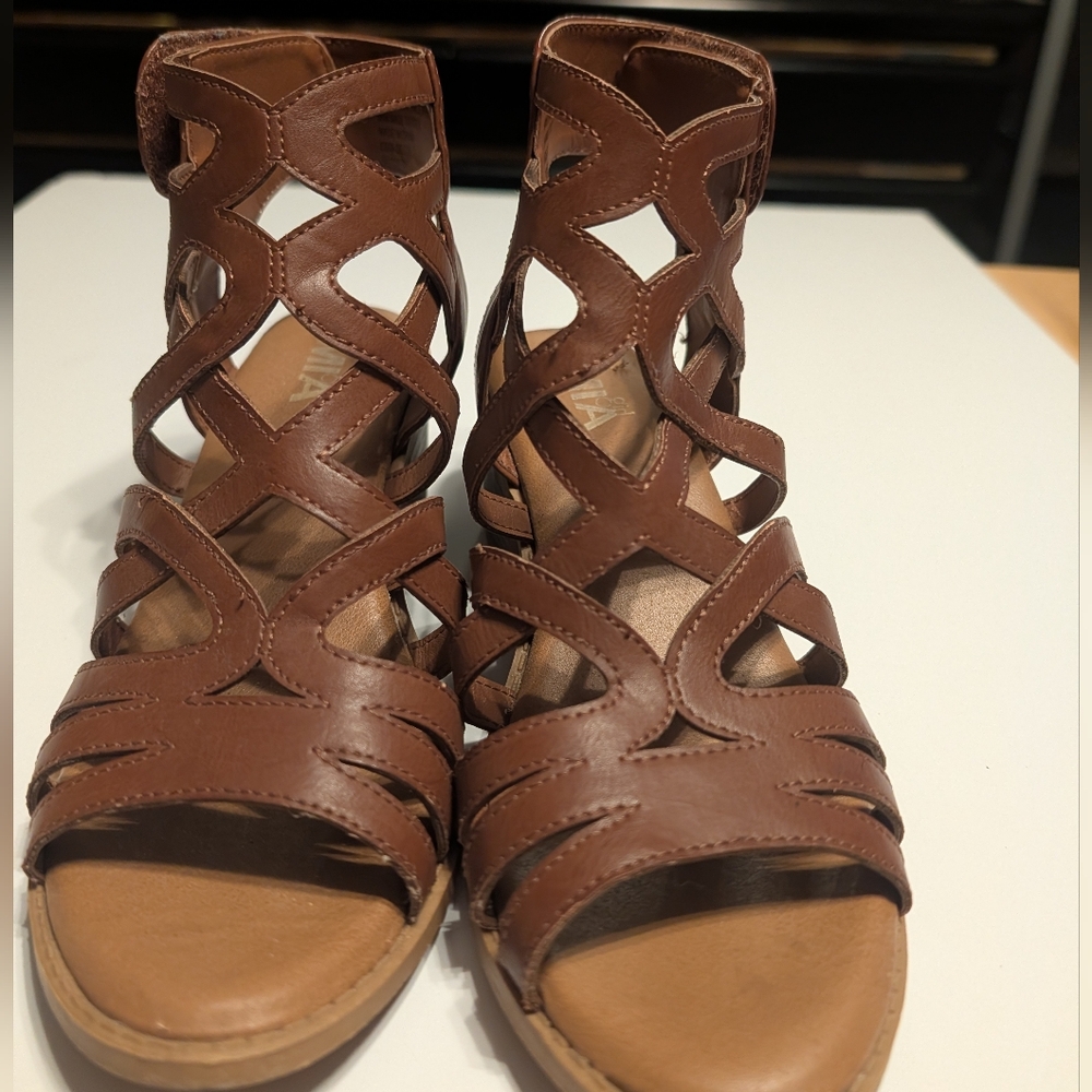 MIA Girl  Brown Gladiator Sandals